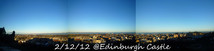 2.12.12 from Edinburgh Castle